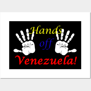 Hands off Venezuela! Posters and Art